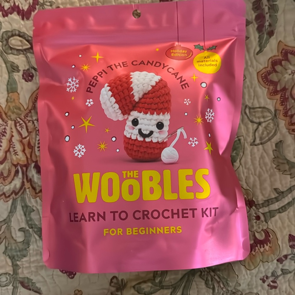 NEW holiday Wooble - Peppi the Candy Cane - Walmart exclusive